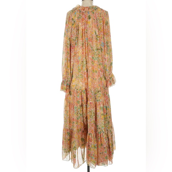 RARE! Free People Feeling Groovy Maxi Dress - Picture 5 of 8